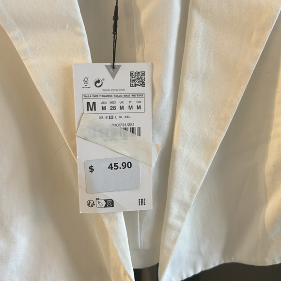 Nwt Zara top medium - Picture 2 of 2